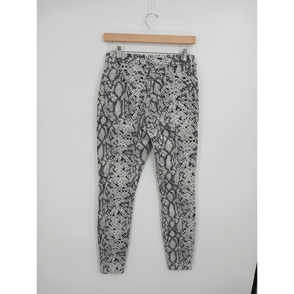 Good American Sz 10 30 Good Waist Snake Print High-Rise Denim Stretch Jeans - Picture 5 of 9